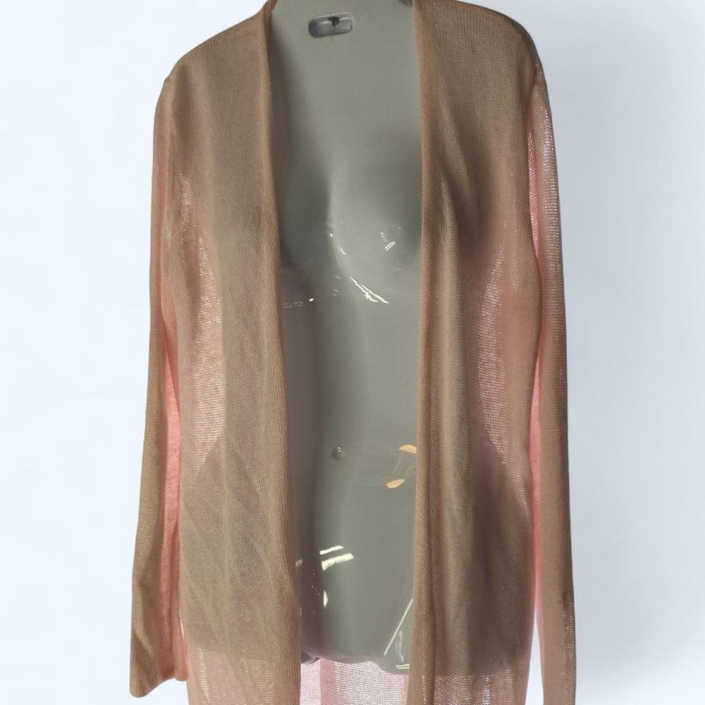 J.Jill pink long cardigan s